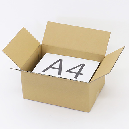 各用紙規格サイズにピッタリの箱で手間とコストを削減！