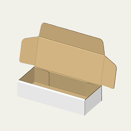 単三電池（20本パック）梱包用ダンボール箱 | 160×65×35mmでN式簡易タイプの箱
