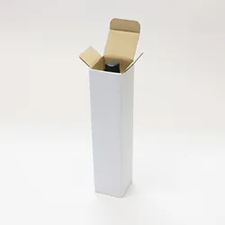 梅酒梱包用ダンボール箱 | 63×63×302mmでB式底組タイプの箱
