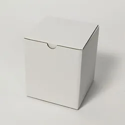 ピクルス瓶梱包用ダンボール箱 | 120×120×140mmでB式底組タイプの箱