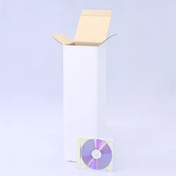シリンダー(1000mL)梱包用ダンボール箱 | 130×130×450mmでB式底組タイプの箱