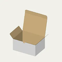 バスブラシ梱包用ダンボール箱 | 210×155×100mmでB式底組タイプの箱