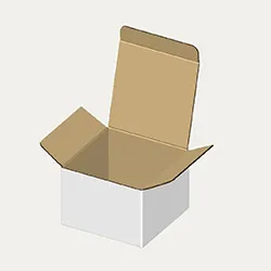 燗瓶梱包用ダンボール箱 | 145×145×95mmでB式底組タイプの箱