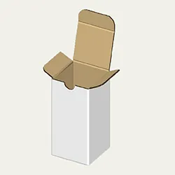 ひょうたん型七味入れ梱包用ダンボール箱 | 64×64×135mmでB式底組タイプの箱