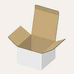 ファンカバー梱包用ダンボール箱 | 180×180×120mmでB式底組タイプの箱