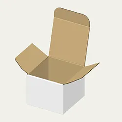 ステンレスたわし梱包用ダンボール箱 | 96×96×74mmでB式底組タイプの箱