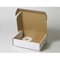クッキー缶梱包用ダンボール箱 | 290×238×87mmでN式額縁タイプの箱