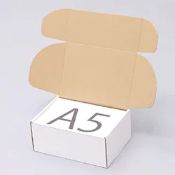 キャンピング小物梱包用ダンボール箱 | 210×150×90mmでN式額縁タイプの箱