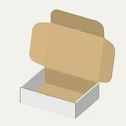 ソーイングセット梱包用ダンボール箱 | 233×172×66mmでN式額縁タイプの箱