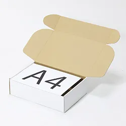 パーカー梱包用ダンボール箱 | 320×220×90mmでN式額縁タイプの箱