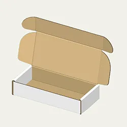 蝶ネクタイ梱包用ダンボール箱 | 150×70×30mmでN式額縁タイプの箱