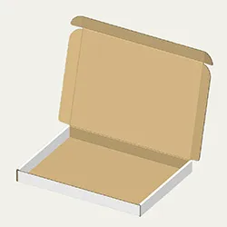 飾り台梱包用ダンボール箱 | 298×219×26mmでN式額縁タイプの箱