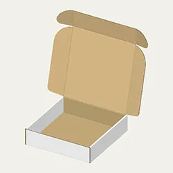 庭敷材梱包用ダンボール箱 | 229×235×55mmでN式額縁タイプの箱