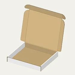ホテルパン 2/3サイズ梱包用ダンボール箱 | 365×335×50mmでN式額縁タイプの箱