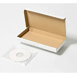 カードキーとマニュアル梱包用ダンボール箱 | 240×120×20mmでN式簡易タイプの箱
