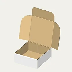 ボディーバッグ梱包用ダンボール箱 | 200×210×80mmでN式簡易タイプの箱 