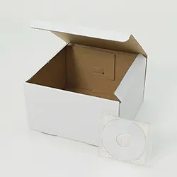 ラジカセ梱包用ダンボール箱 | 270×245×155mmでN式差込タイプの箱