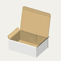 ボディトリマー・ボディシェーバー梱包用ダンボール箱 | 250×160×84mmでN式差込タイプの箱