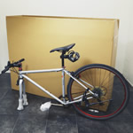 ロードバイクやクロスバイクを安全に運搬できる自転車梱包用ダンボール箱（スリーブ・緩衝材セット） 4