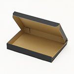 【A5/黒】ゆうパケット、クリックポスト、定形外郵便(規格内)、メルカリ便で発送可能な薄型ダンボール箱  3