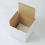 アイスペール梱包用ダンボール箱 | 150×150×130mmでB式底組タイプの箱 0