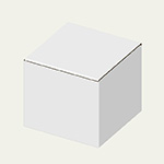 猪口梱包用ダンボール箱 | 89×89×76mmでB式底組タイプの箱 1