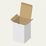 ヨーグルトメーカー梱包用ダンボール箱 | 178×178×295mmでB式底組タイプの箱 0