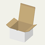 バケツ(7L)梱包用ダンボール箱 | 290×290×200mmでB式底組タイプの箱 0
