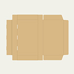 ピッケル梱包用ダンボール箱 | 700×400×100mmでN式簡易タイプの箱 2
