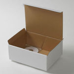 天ぷら鍋梱包用ダンボール箱 | 317×232×125mmでN式差込タイプの箱 0