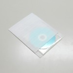 商品を衝撃から保護する1mm厚のポリエチレンシート袋 CDサイズ 0