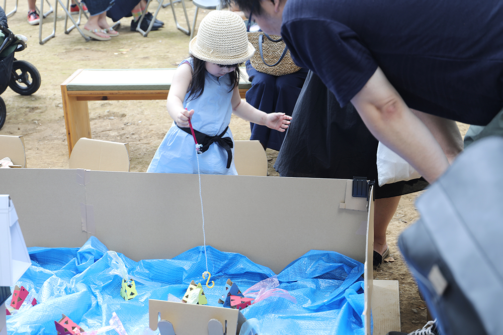 ものこと祭り金魚釣り2