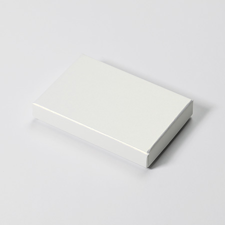 薄型アクセサリー箱-SSサイズ・白