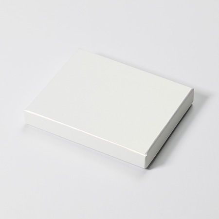 薄型アクセサリー箱-Sサイズ・白