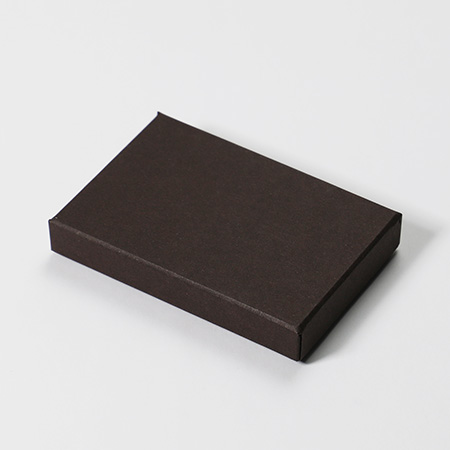 薄型アクセサリー箱-SSサイズ・ブラウン