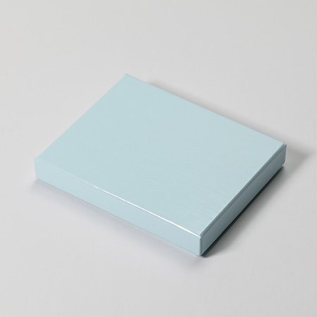 薄型アクセサリー箱-Sサイズ・水色