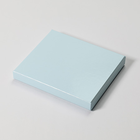 薄型アクセサリー箱-Mサイズ・水色