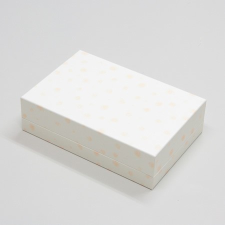 かぶせ蓋型洋菓子業務用化粧箱(サブレ・ドーナツ他)花柄-Lサイズ-2