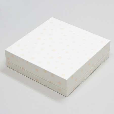 かぶせ蓋型洋菓子業務用化粧箱(サブレ・ドーナツ他)花柄-LLサイズ-2