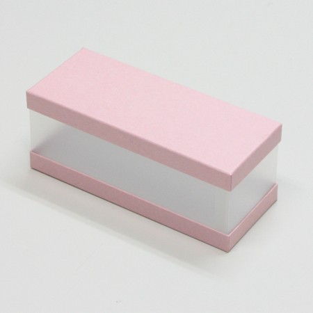 かぶせ蓋＆サイドクリア型贈り物用菓子箱(マドレーヌ・パイ他)うめ-Mサイズ-2