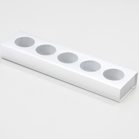 マカロン用引出し型ギフトBOX銀-Mサイズ-2