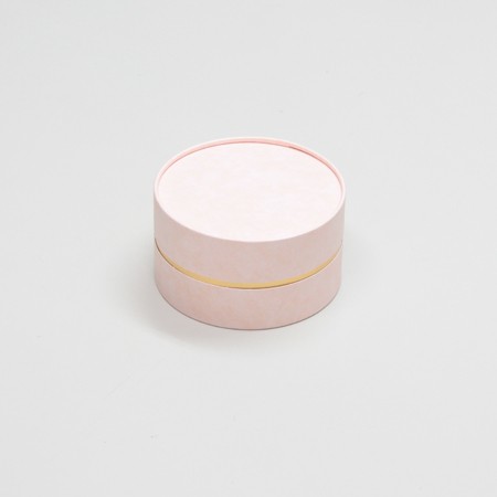 丸型かぶせ蓋付洋菓子詰め合わせケース(パウンドケーキ・ラスク他)ピンク-Sサイズ-2