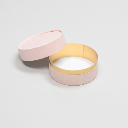 丸型かぶせ蓋付洋菓子詰め合わせケース(パウンドケーキ・ラスク他)ピンク-Sサイズ-3