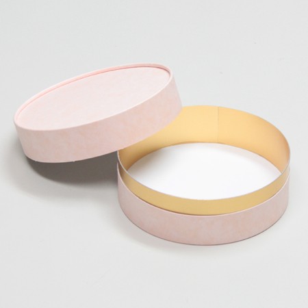 丸型かぶせ蓋付洋菓子詰め合わせケース(パウンドケーキ・ラスク他)ピンク-Mサイズ-3