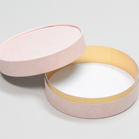 丸型かぶせ蓋付洋菓子詰め合わせケース(パウンドケーキ・ラスク他)ピンク-Lサイズ-3