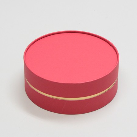 丸型かぶせ蓋付洋菓子詰め合わせケース(パウンドケーキ・ラスク他)赤-Lサイズ-2