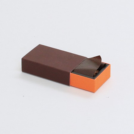 ショコラスリーブケース（オランジェット・生チョコ他）こげ茶/オレンジ-Sサイズ-2