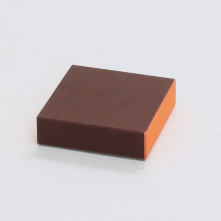 ショコラスリーブケース（オランジェット・生チョコ他）こげ茶/オレンジ-Mサイズ-3
