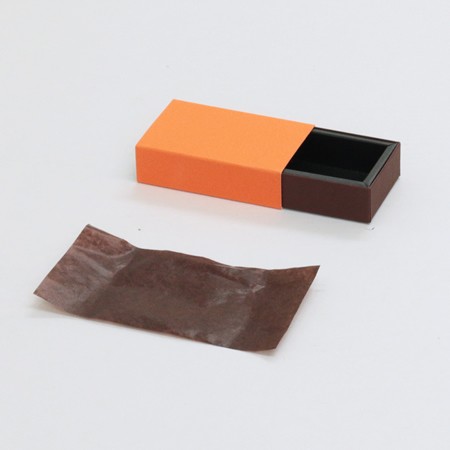 ショコラスリーブケース（オランジェット・生チョコ他）オレンジ/こげ茶-Sサイズ-4