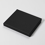 厚さ14mmの超薄型アクセサリーボックス・黒【M】 2